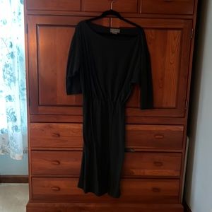 Dark, gray anthropology, dress, size small